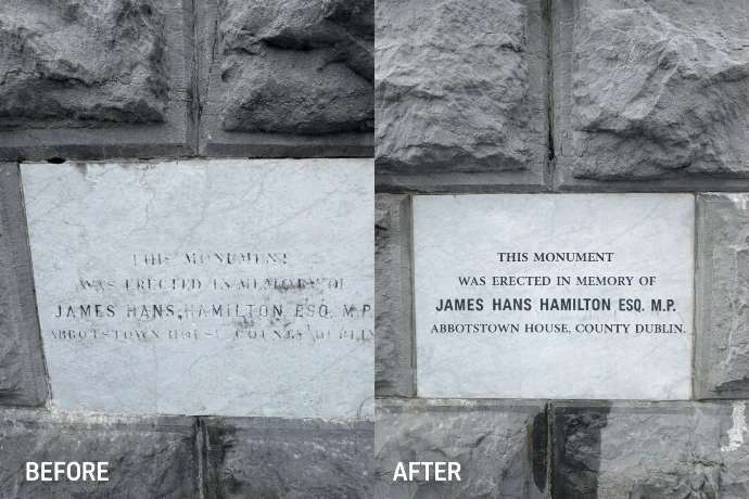 marble monument restoration
