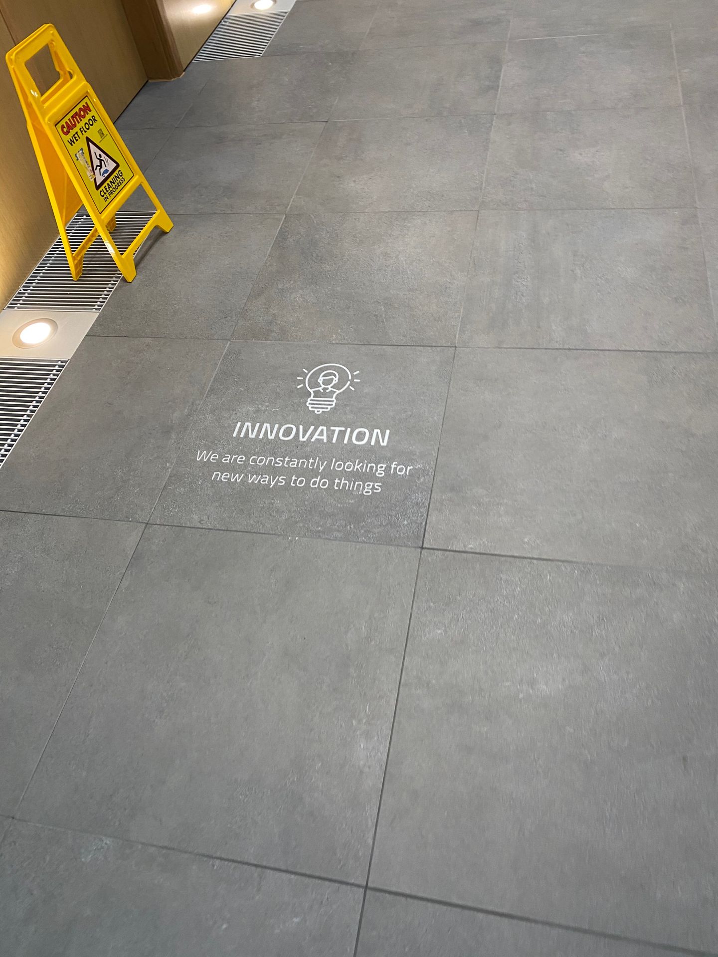 floor tile Dublin Airport Control Centre