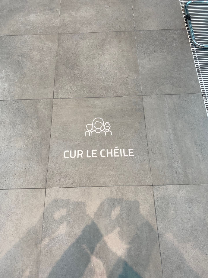 Tile engraving