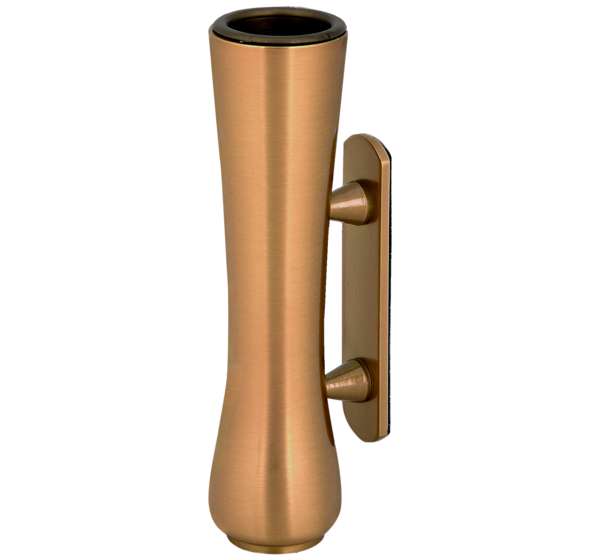 [2563A] Bronze Vase for cremation plaques